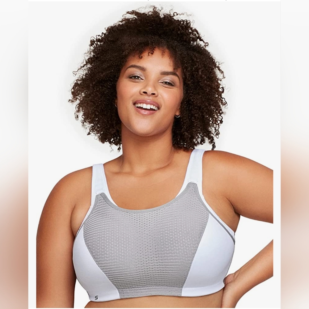 GLAMORISE Sports Bra - Double Layer Control